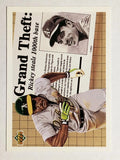 1992 Upper Deck #782 Rickey Henderson 1000