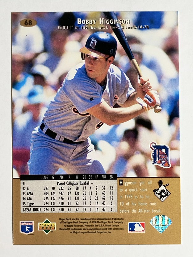 1996 Upper Deck #68 Bobby Higginson