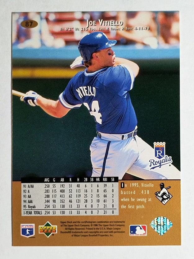 1996 Upper Deck #87 Joe Vitiello