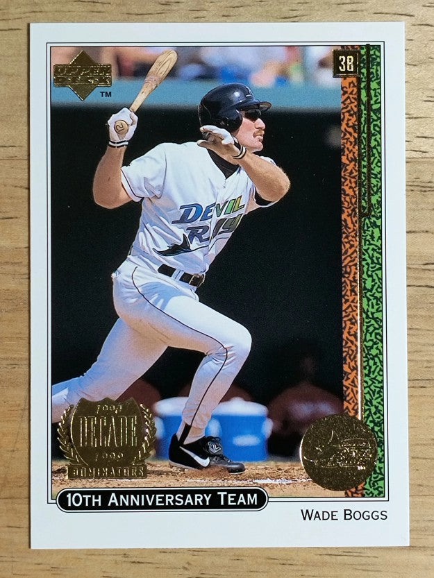 1999 Upper Deck 10th Anniversary Team #X15 Wade Boggs