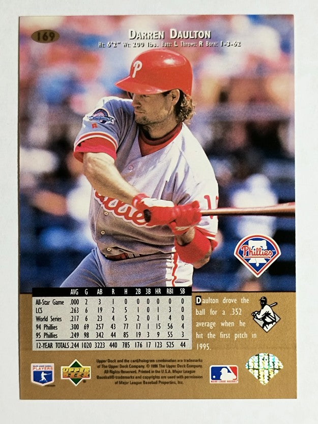 1996 Upper Deck #169 Darren Daulton