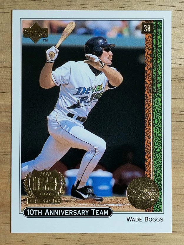 1999 Upper Deck 10th Anniversary Team #X15 Wade Boggs