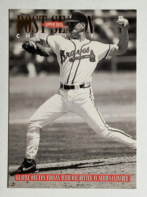 1996 Upper Deck #222 Tom Glavine CL