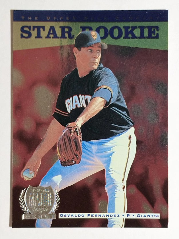 1996 Upper Deck #243 Osvaldo Fernandez RC
