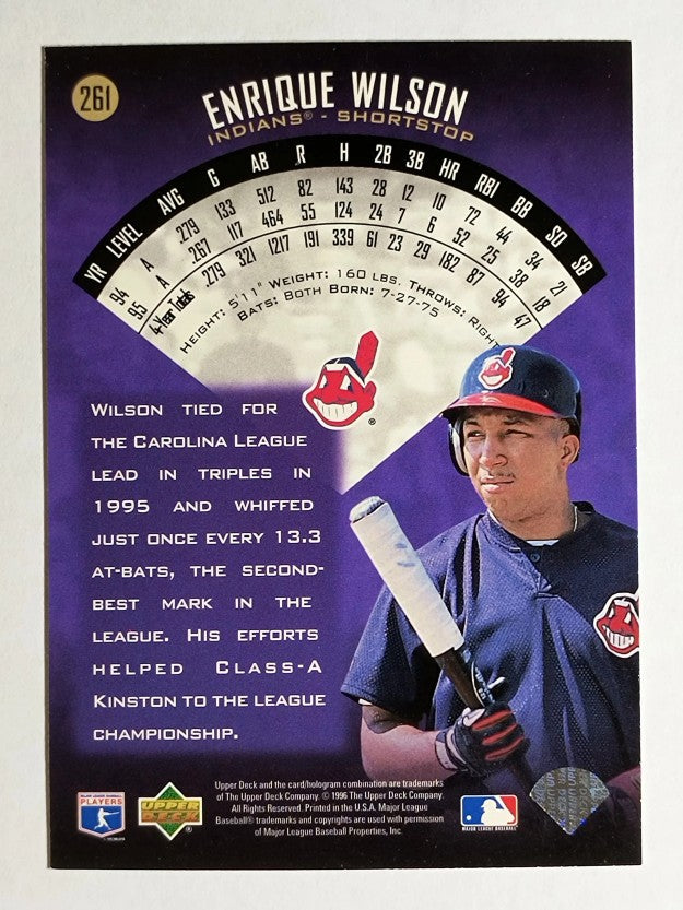 1996 Upper Deck #261 Enrique Wilson