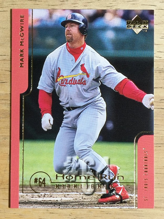 1999 Upper Deck Challengers for 70 #64 Mark McGwire HRH