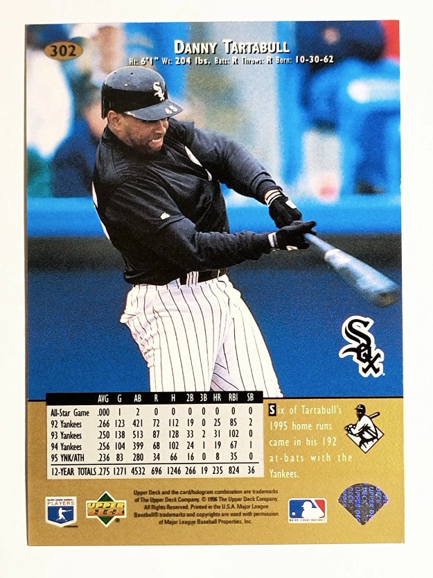 1996 Upper Deck #302 Danny Tartabull
