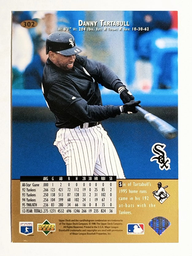 1996 Upper Deck #302 Danny Tartabull