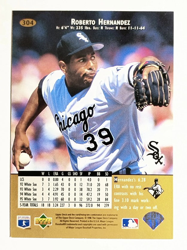 1996 Upper Deck #304 Roberto Hernandez
