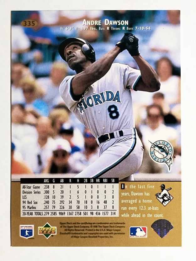 1996 Upper Deck #335 Andre Dawson