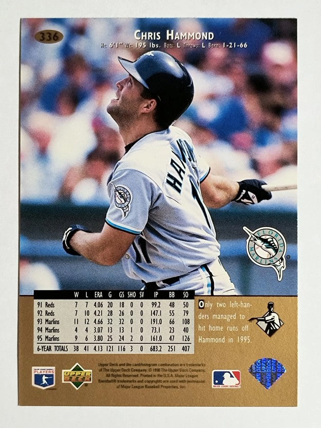 1996 Upper Deck #336 Chris Hammond