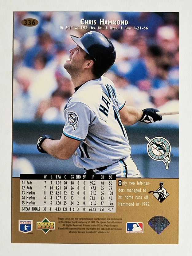 1996 Upper Deck #336 Chris Hammond
