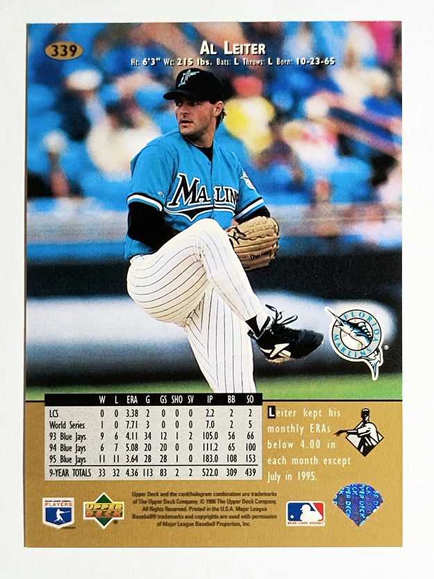 1996 Upper Deck #339 Al Leiter