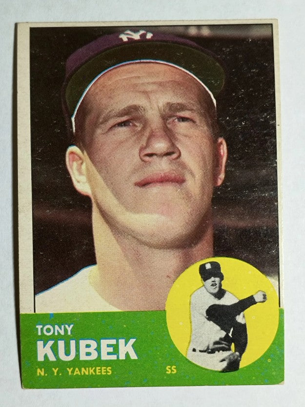 1963 Topps #20 Tony Kubek (VGEX)