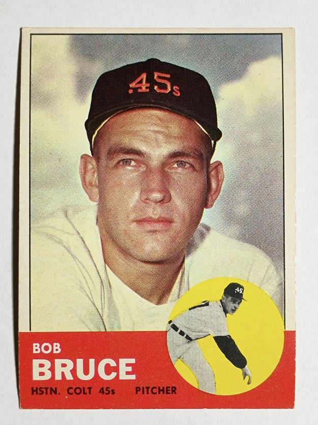 1963 Topps #24 Bob Bruce (EXMT)