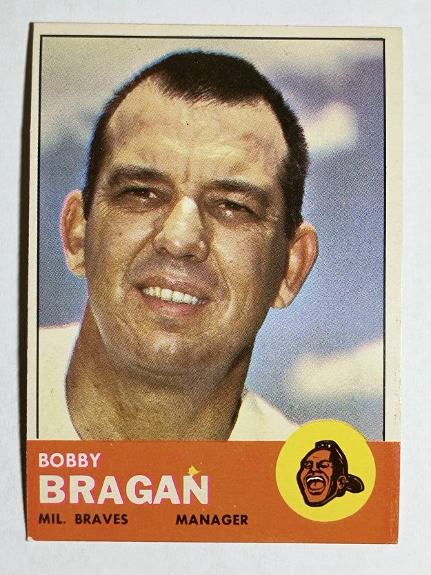 1963 Topps #73 Bobby Bragan MG RC (EX)