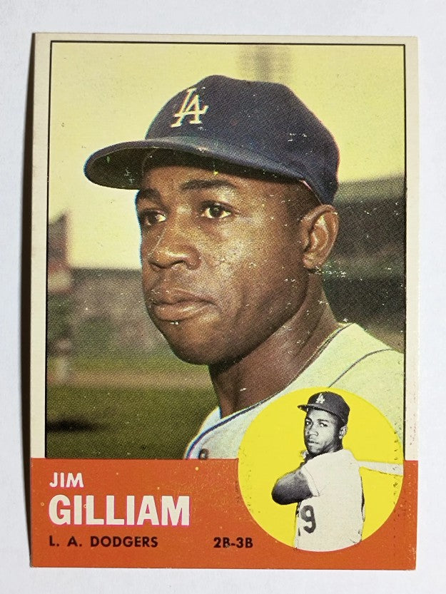 1963 Topps #80 Jim Gilliam (EXMT)