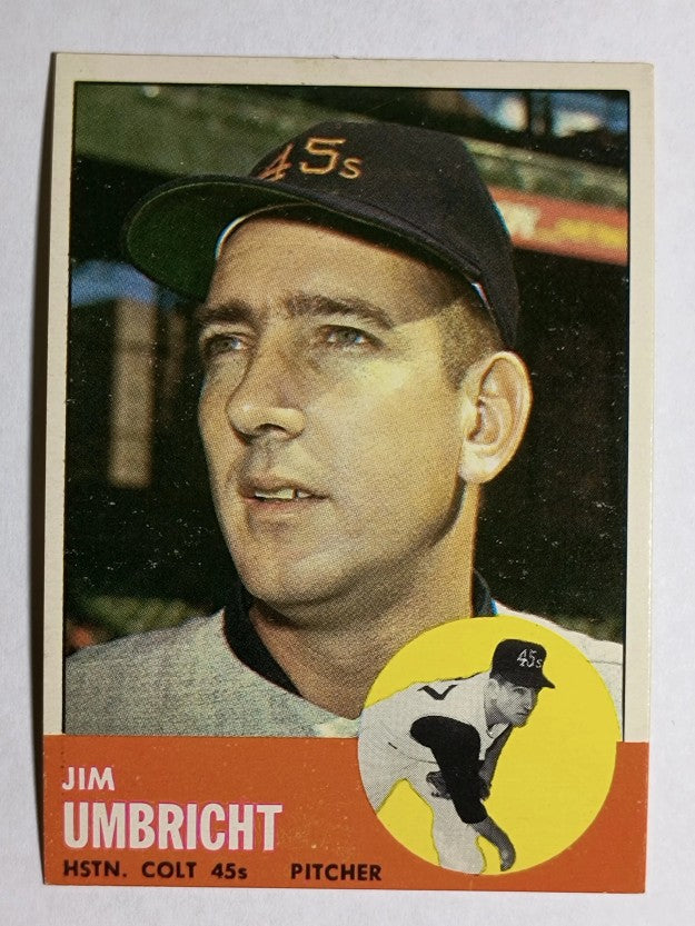 1963 Topps #99 Jim Umbricht (EXMT)