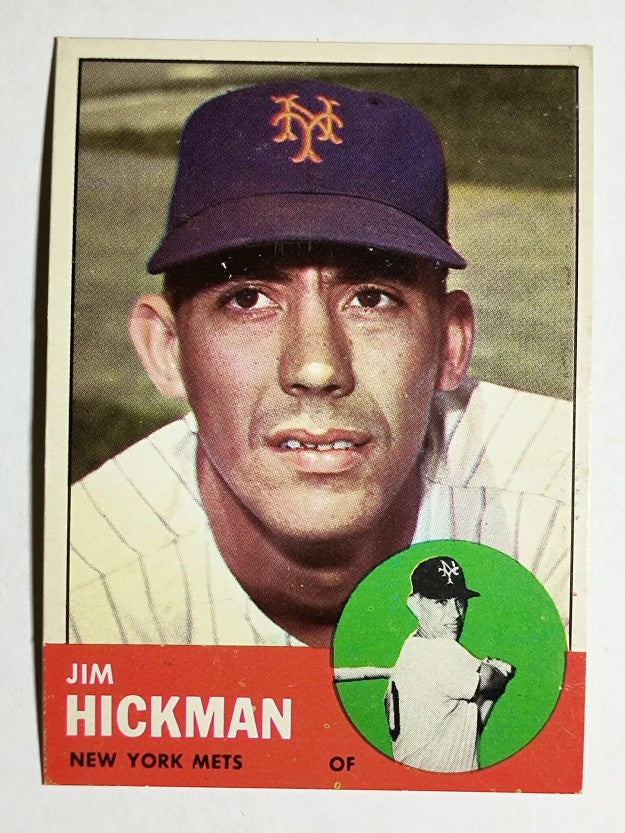 1963 Topps #107 Jim Hickman (EXMT)