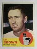 1963 Topps #112 Dick Brown (NM)