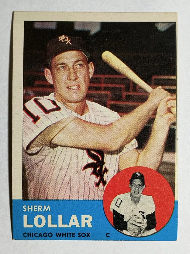 1963 Topps #118 Sherm Lollar (EX)