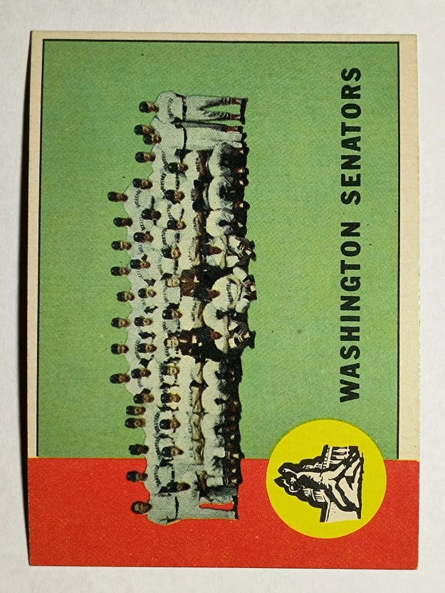 1963 Topps #131 Washington Senators TC (EXMT)