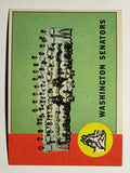 1963 Topps #131 Washington Senators TC (EXMT)