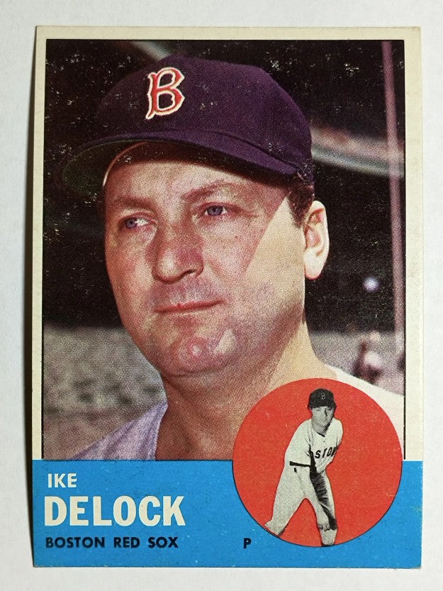 1963 Topps #136 Ike Delock (EXMT)