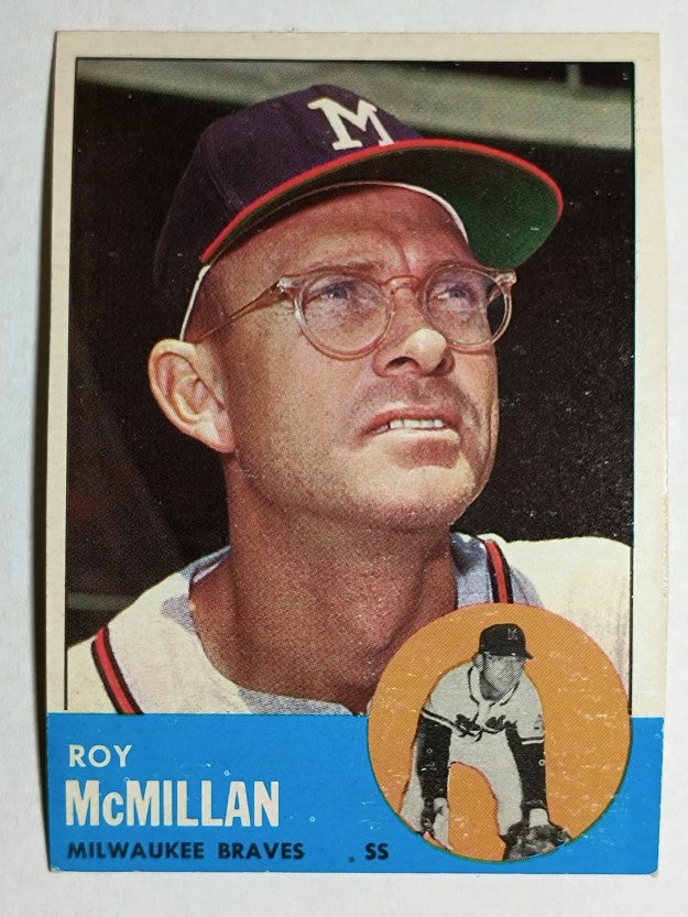 1963 Topps #156 Roy McMillan (EX)