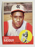 1963 Topps #157 Diego Segui RC (NM)