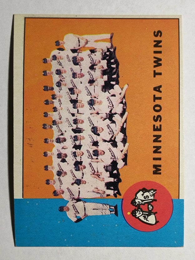 1963 Topps #162 Minnesota Twins TC (EXMT)