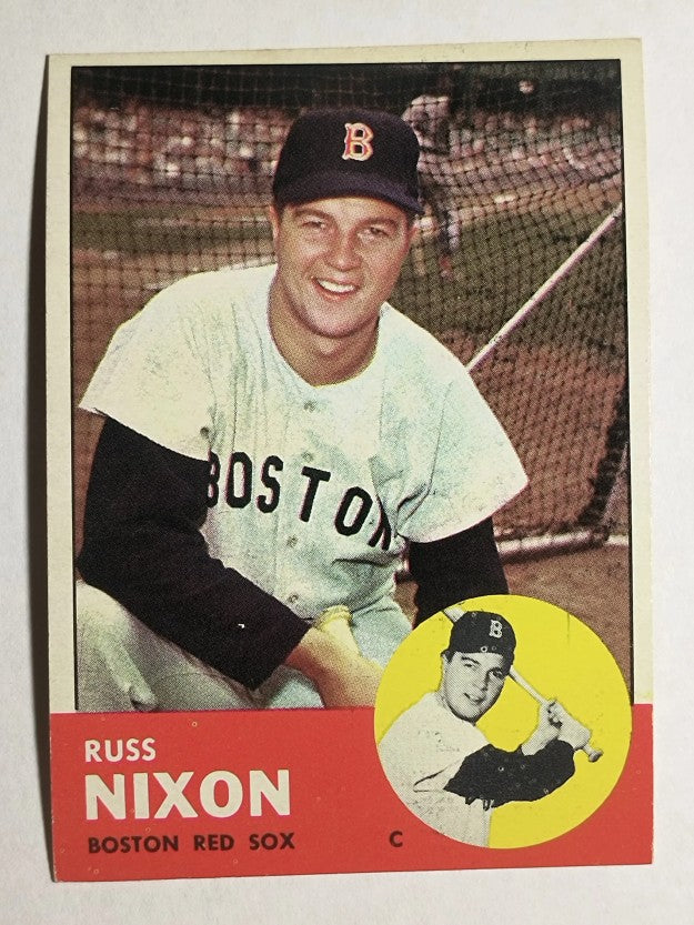 1963 Topps #168 Russ Nixon (EXMT)