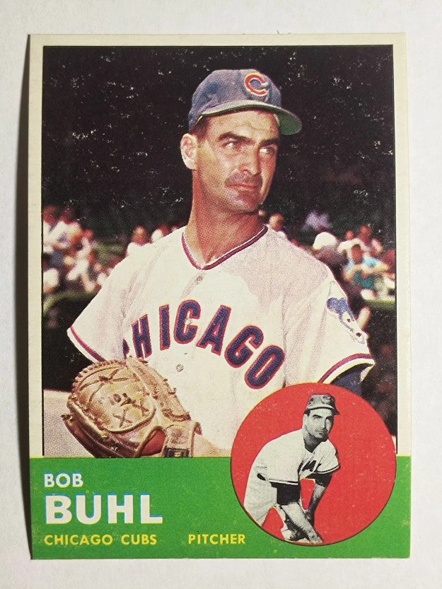 1963 Topps #175 Bob Buhl (EXMT)