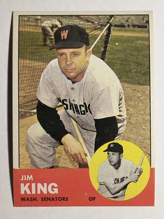 1963 Topps #176 Jim King (NM)