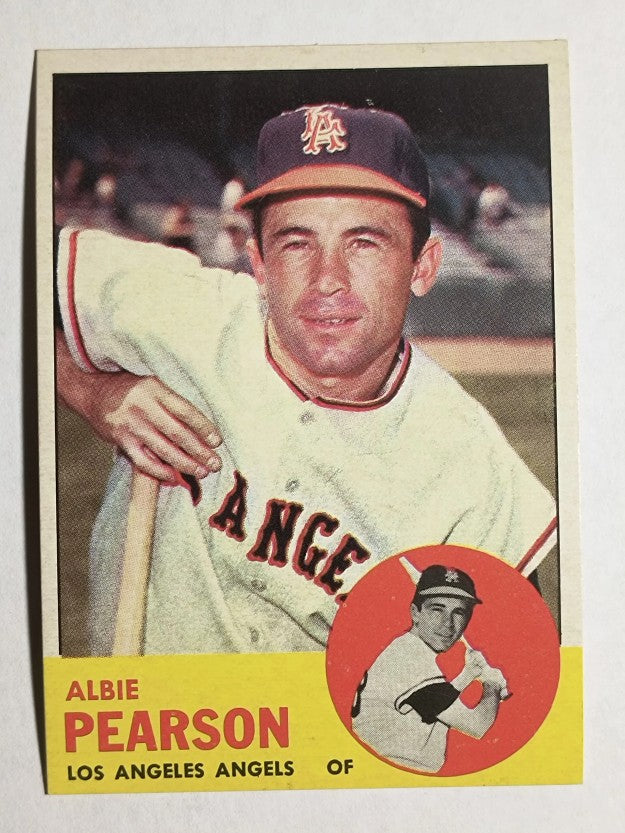 1963 Topps #182 Albie Pearson (NMMT)