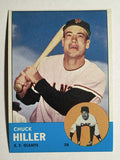 1963 Topps #185 Chuck Hiller (NM)