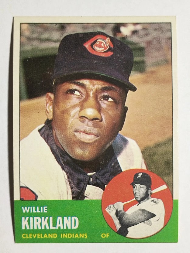 1963 Topps #187 Willie Kirkland (NM)