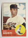 1963 Topps #189 Dave Giusti (NMMT)