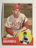 1963 Topps #192 Clay Dalrymple (NM)