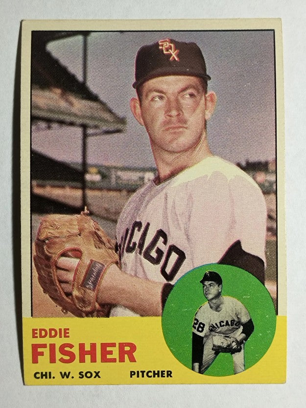 1963 Topps #223 Eddie Fisher (EXMT)