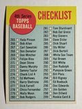 1963 Topps #274 Checklist 4 (NM)