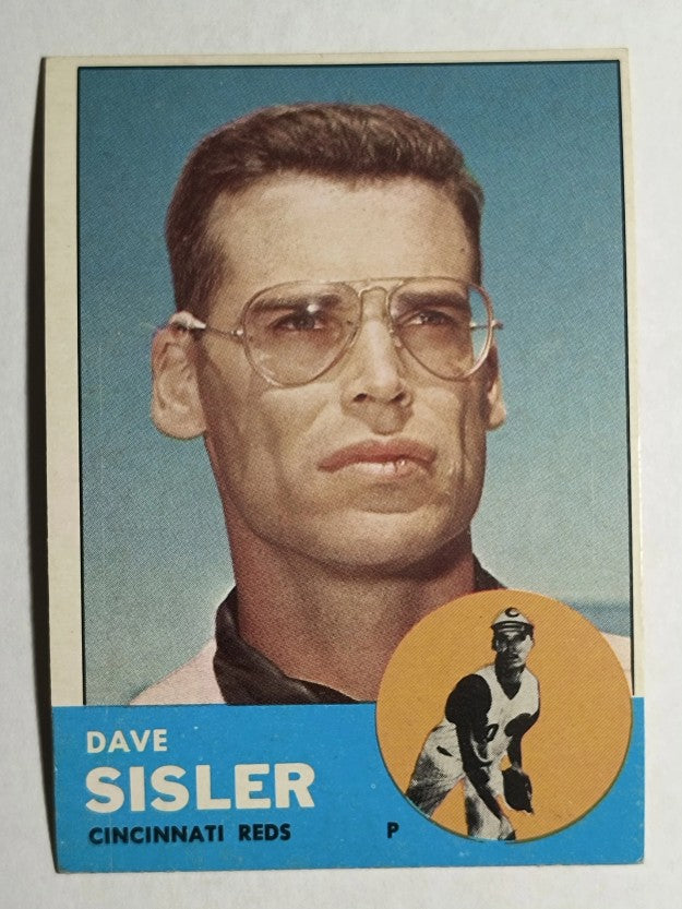 1963 Topps #284 Dave Sisler (EX)