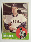 1963 Topps #307 Chet Nichols (EX)