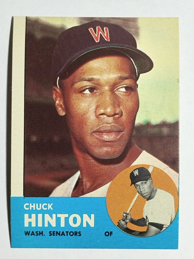 1963 Topps #330 Chuck Hinton (VG)