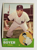 1963 Topps #361 Clete Boyer (NM)