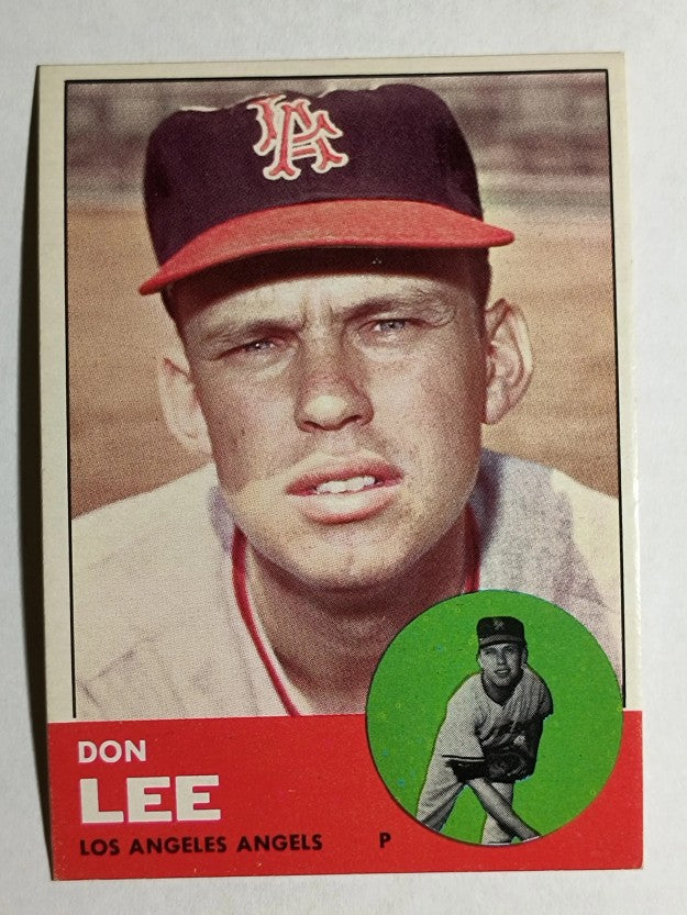 1963 Topps #372 Don Lee (NM)