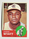 1963 Topps #376 John Wyatt RC (EX)