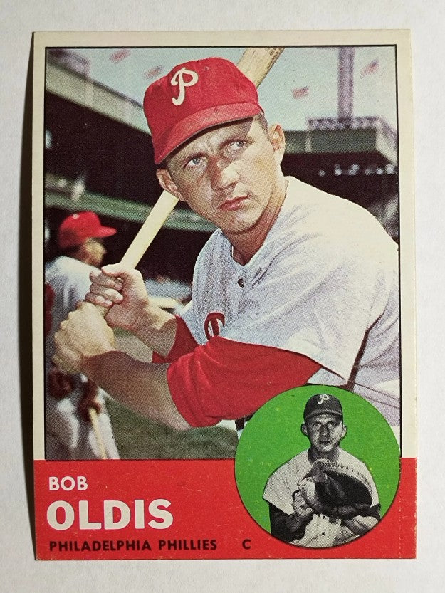 1963 Topps #404 Bob Oldis (NM)