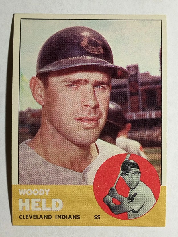 1963 Topps #435 Woody Held (NMMT)