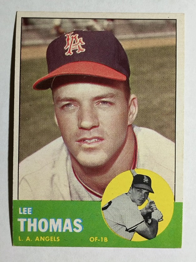 1963 Topps #441 Lee Thomas (EXMT)